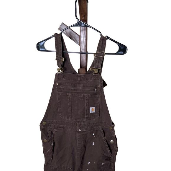 Carhartt Womens Bib Overalls XS - Picture 2 of 7